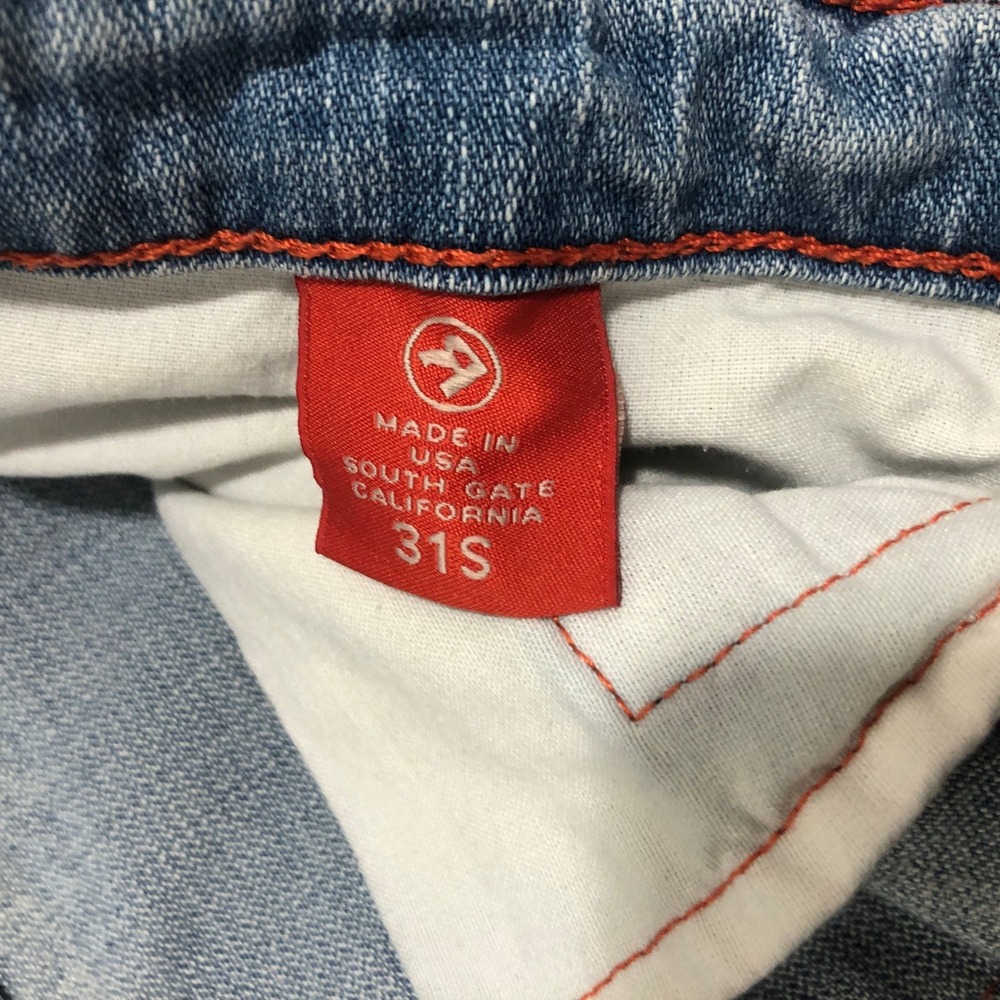 Big Star Klary Flare Jeans Womens 31S Light Wash Low Rise Wide Leg Made in USA - Picture 9 of 10